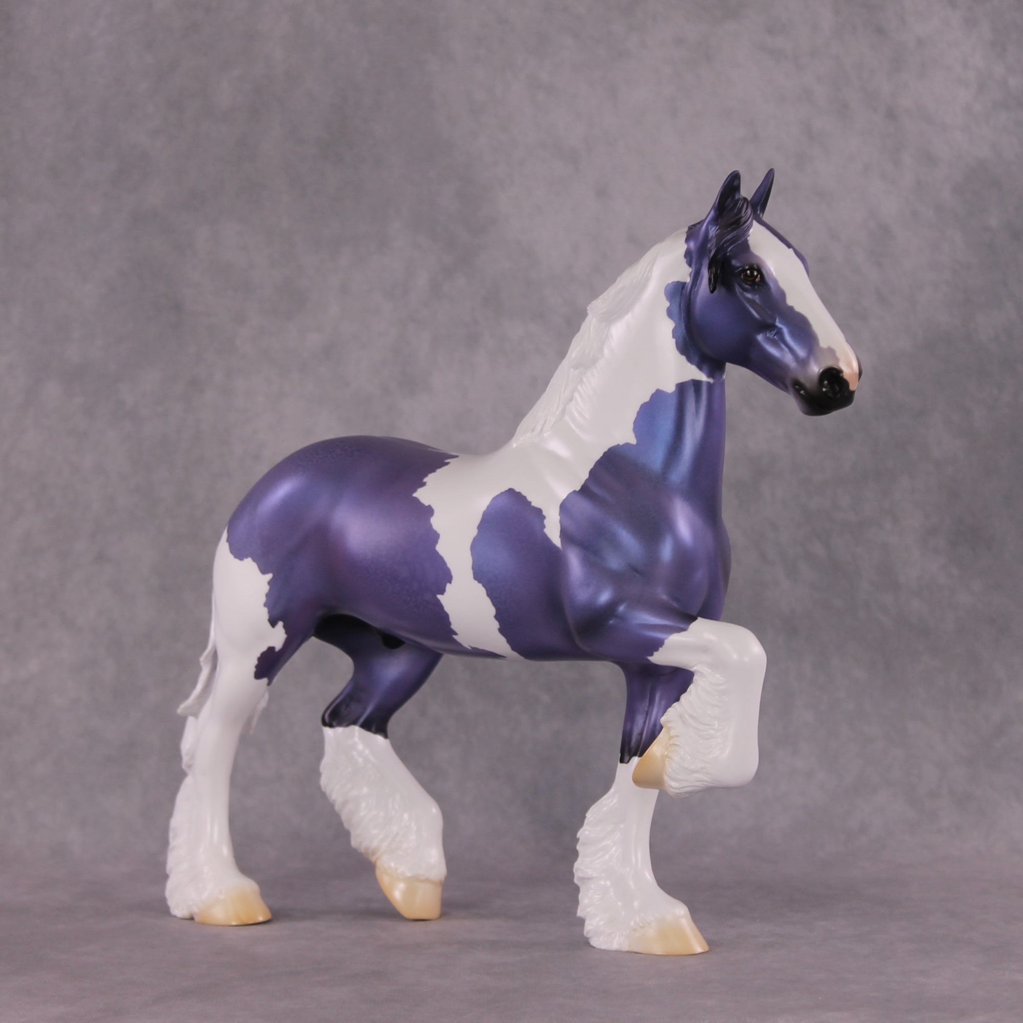 &quot;Barney&quot; OOAK Trotting Drafter by Angela Marleau SHCF25OS