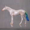 Amabara OOAK Pearl Series - Pearl and Blues Thoroughbred Chip By Jess Hamill LHS24 Series