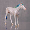 Amabara OOAK Pearl Series - Pearl and Blues Thoroughbred Chip By Jess Hamill LHS24 Series