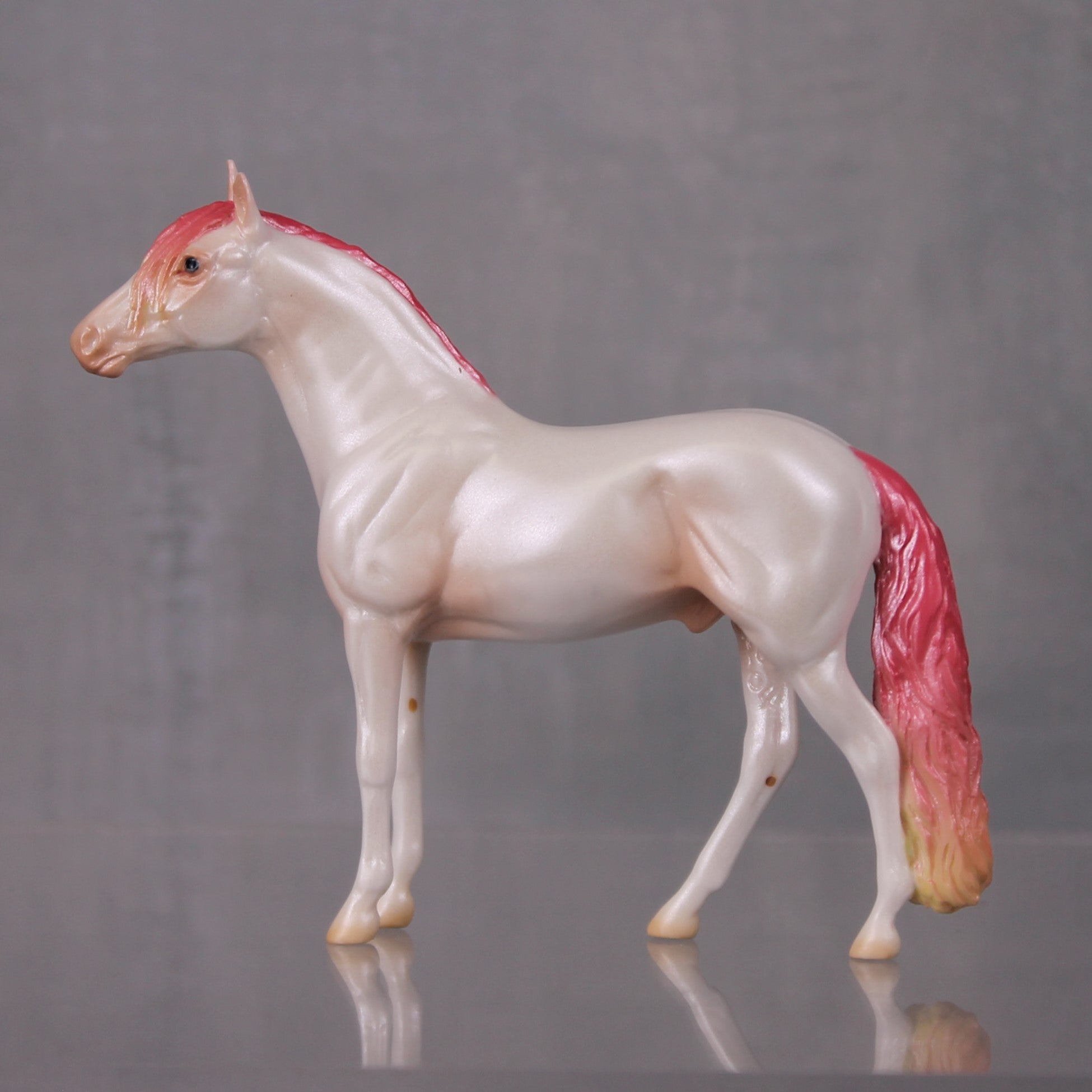 Vistoso OOAK Pearl Series Chips - Pearl & Pink Andalusian Chip By Jess Hamill LHS24 MHP