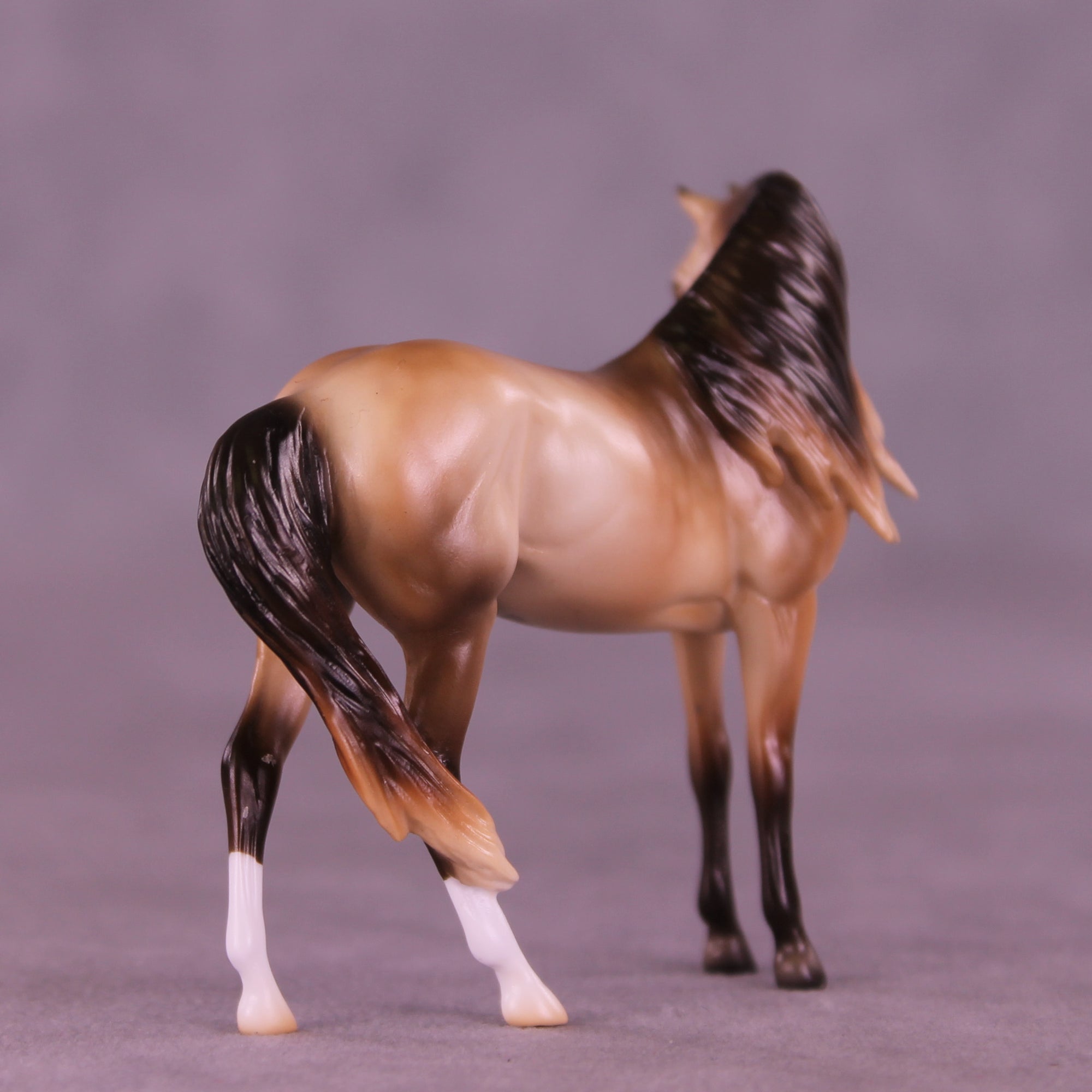 Mini Regulus OOAK EFCM Chip Andalusian by Ashley Palmer &amp; Melanie Miller SCD26