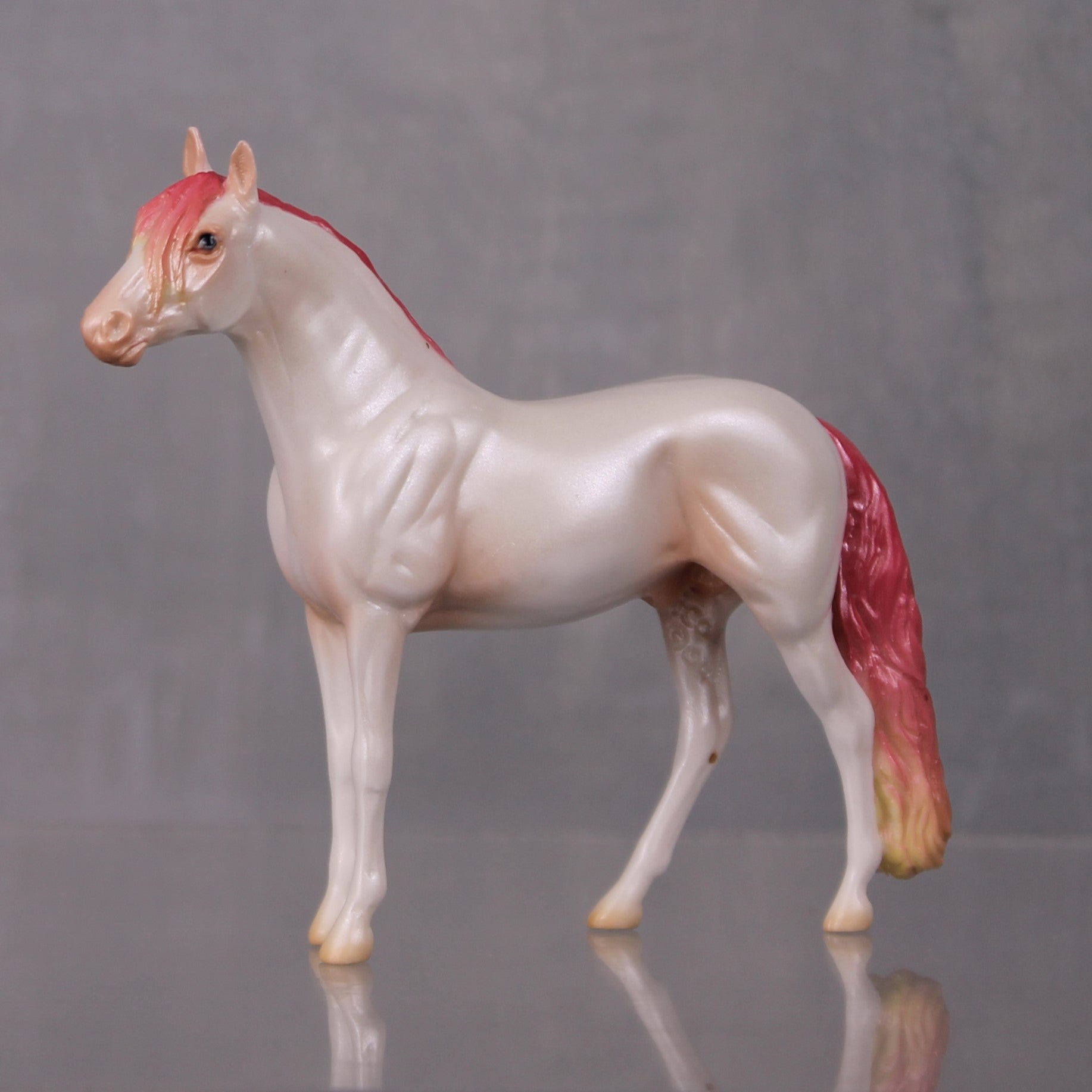 Vistoso OOAK Pearl Series Chips - Pearl &amp; Pink Andalusian Chip By Jess Hamill LHS24 MHP