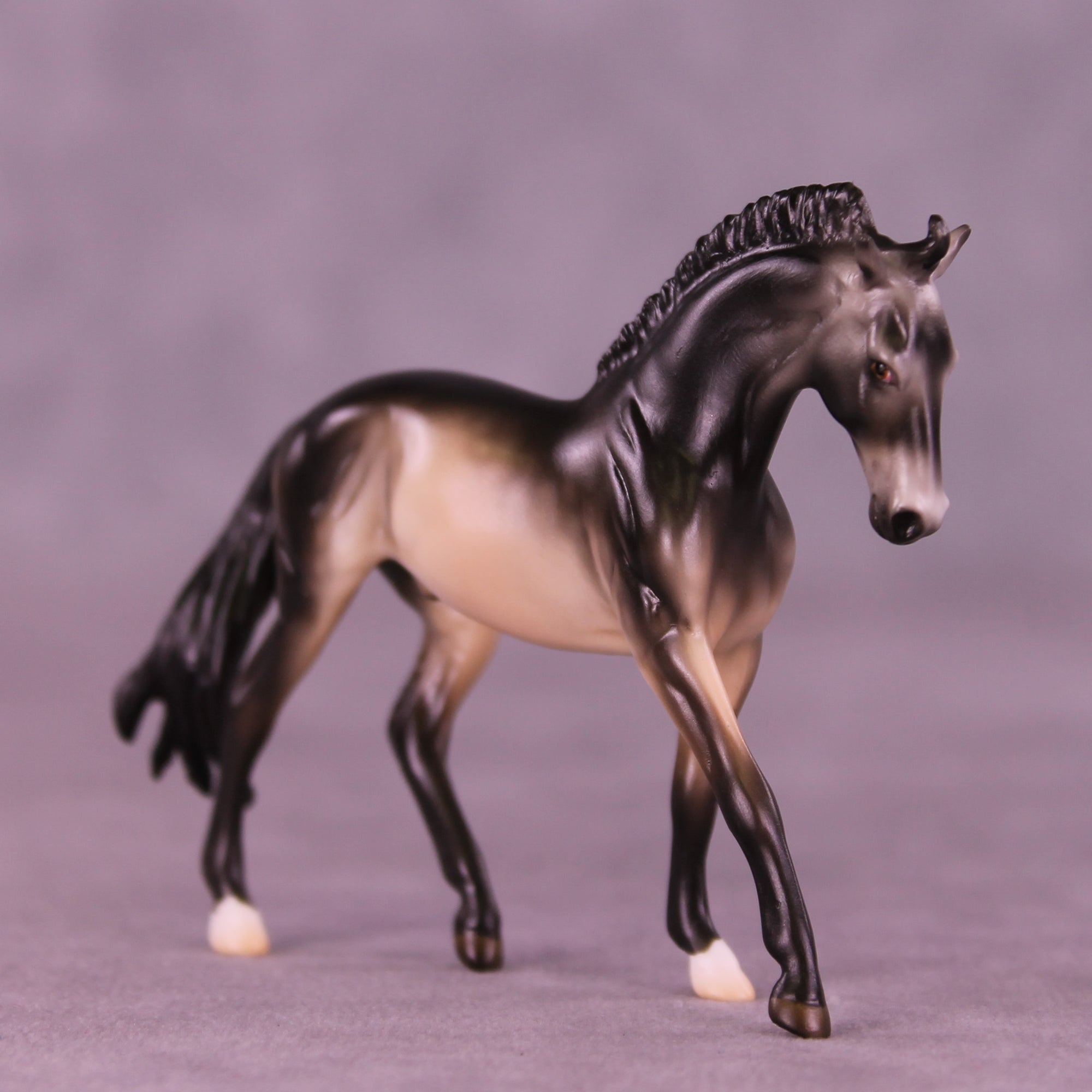 Mini Upsilon OOAK EFCM Chip Warmblood by Ashley Palmer &amp; Melanie Miller SCD26