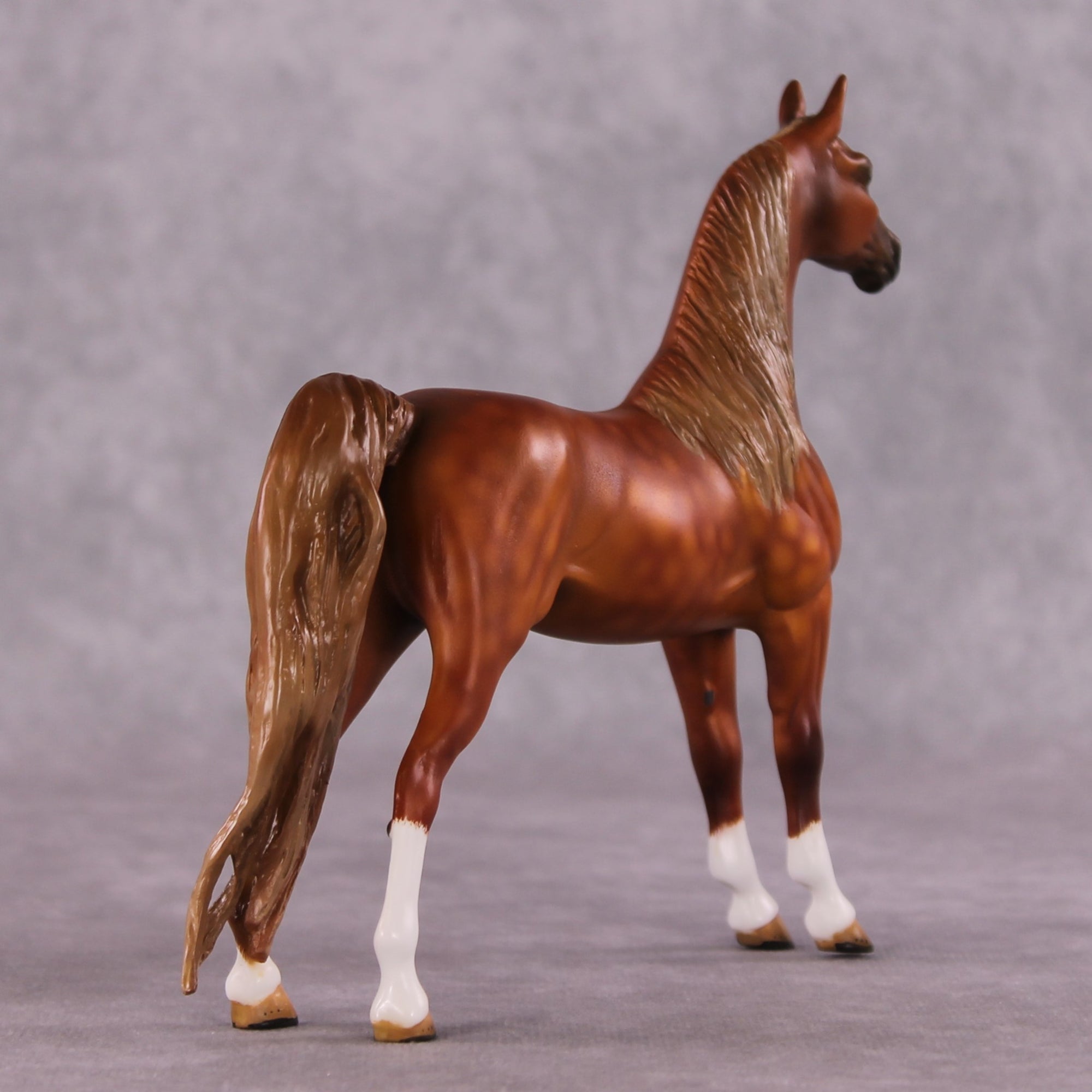 "Midwest Princess" OOAK EFCM Pebble Saddlebred By Kristen Cermele SHCF25 Best Offer 5/27/25