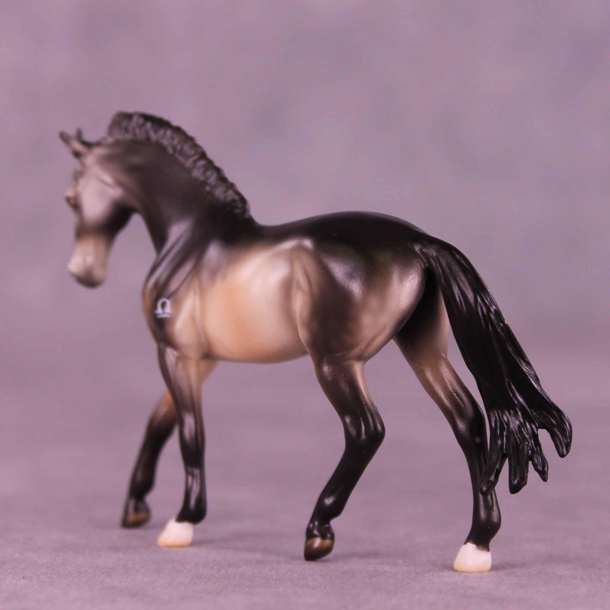 Mini Upsilon OOAK EFCM Chip Warmblood by Ashley Palmer &amp; Melanie Miller SCD26