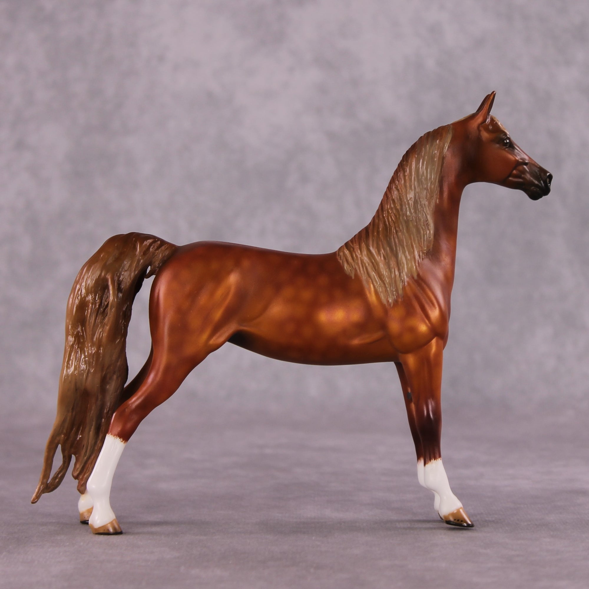 "Midwest Princess" OOAK EFCM Pebble Saddlebred By Kristen Cermele SHCF25 Best Offer 5/27/25