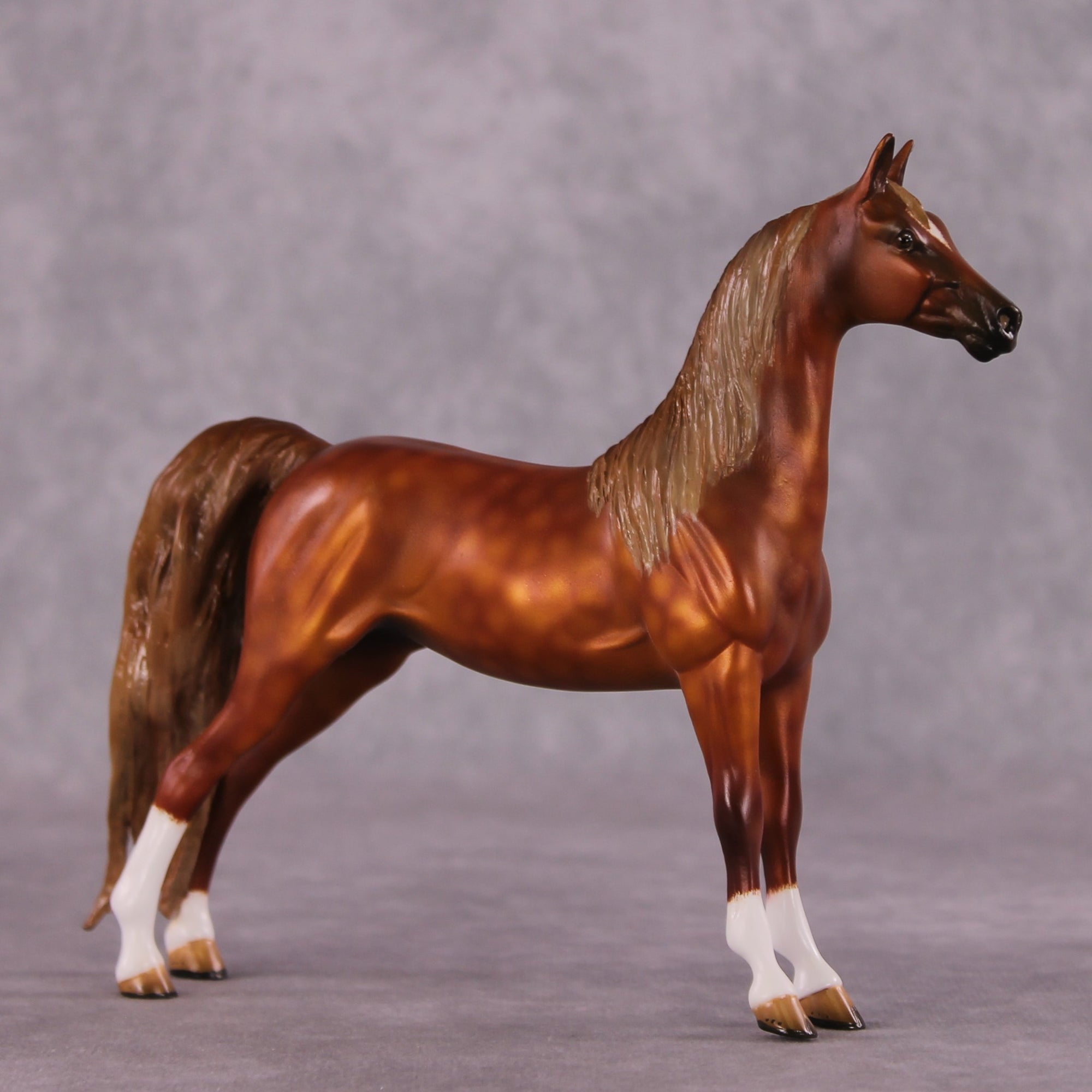"Midwest Princess" OOAK EFCM Pebble Saddlebred By Kristen Cermele SHCF25 Best Offer 5/27/25