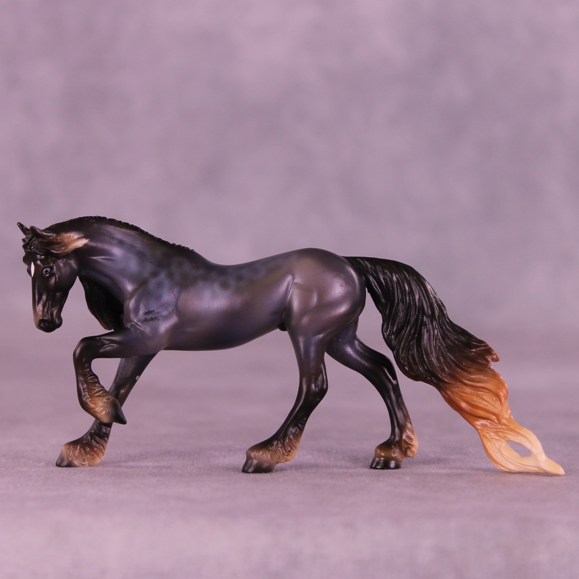 Mini Bunda OOAK EFCM Chip Friesian by Ashley Palmer &amp; Melanie Miller SCD26