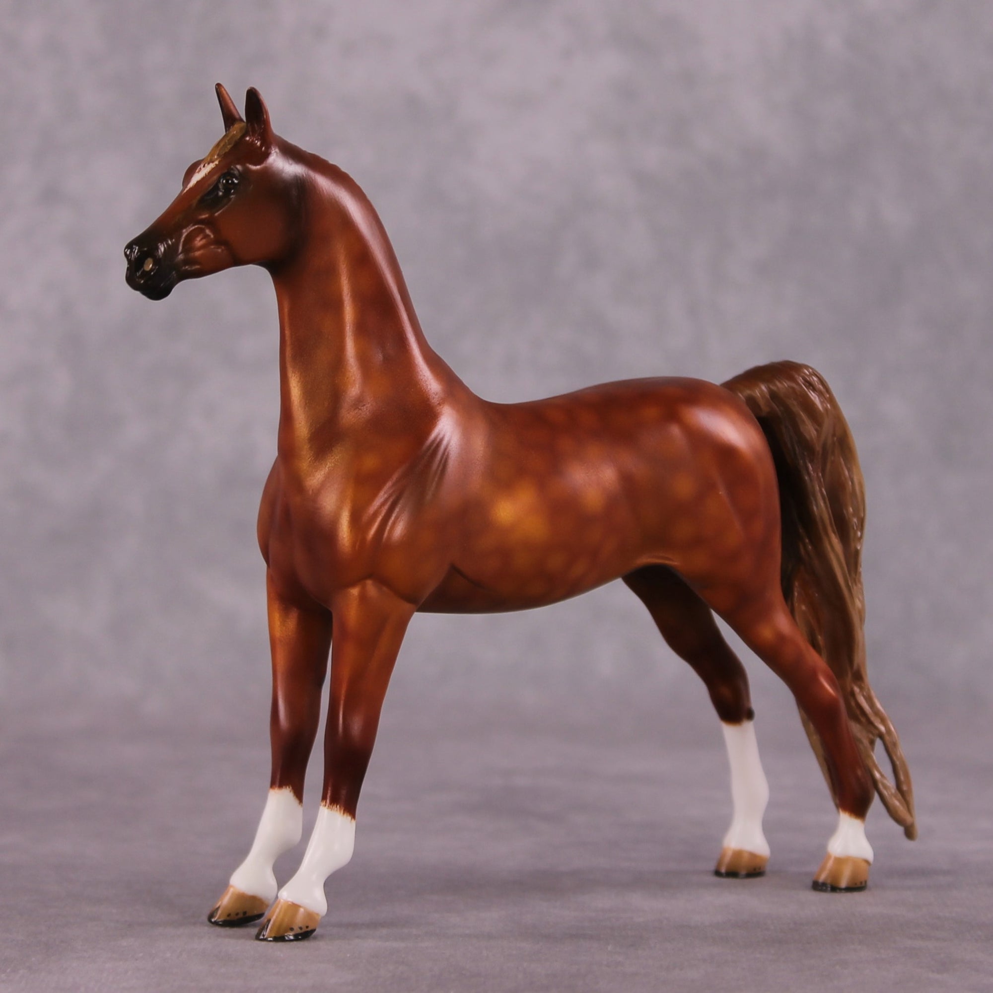"Midwest Princess" OOAK EFCM Pebble Saddlebred By Kristen Cermele SHCF25 Best Offer 5/27/25