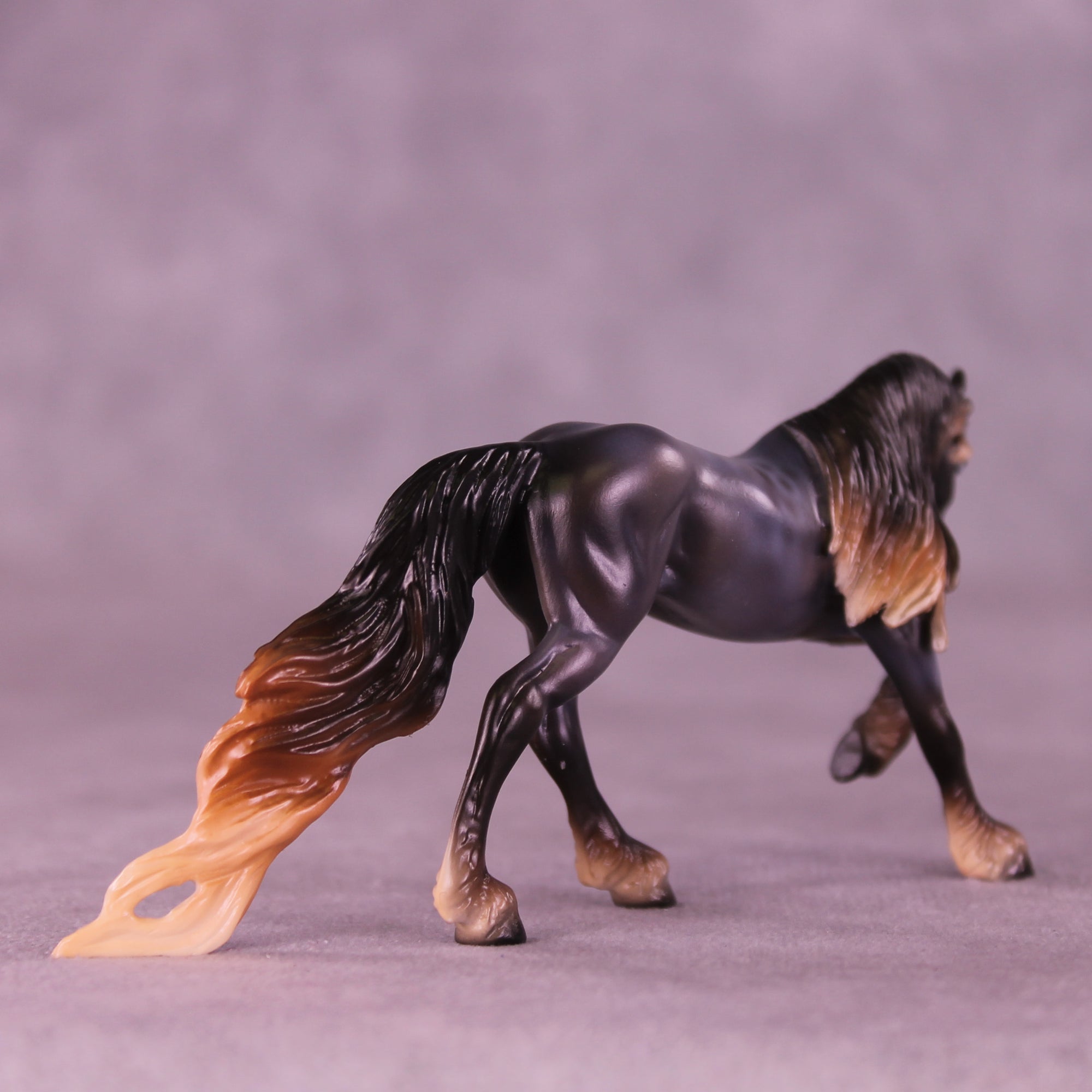 Mini Bunda OOAK EFCM Chip Friesian by Ashley Palmer &amp; Melanie Miller SCD26