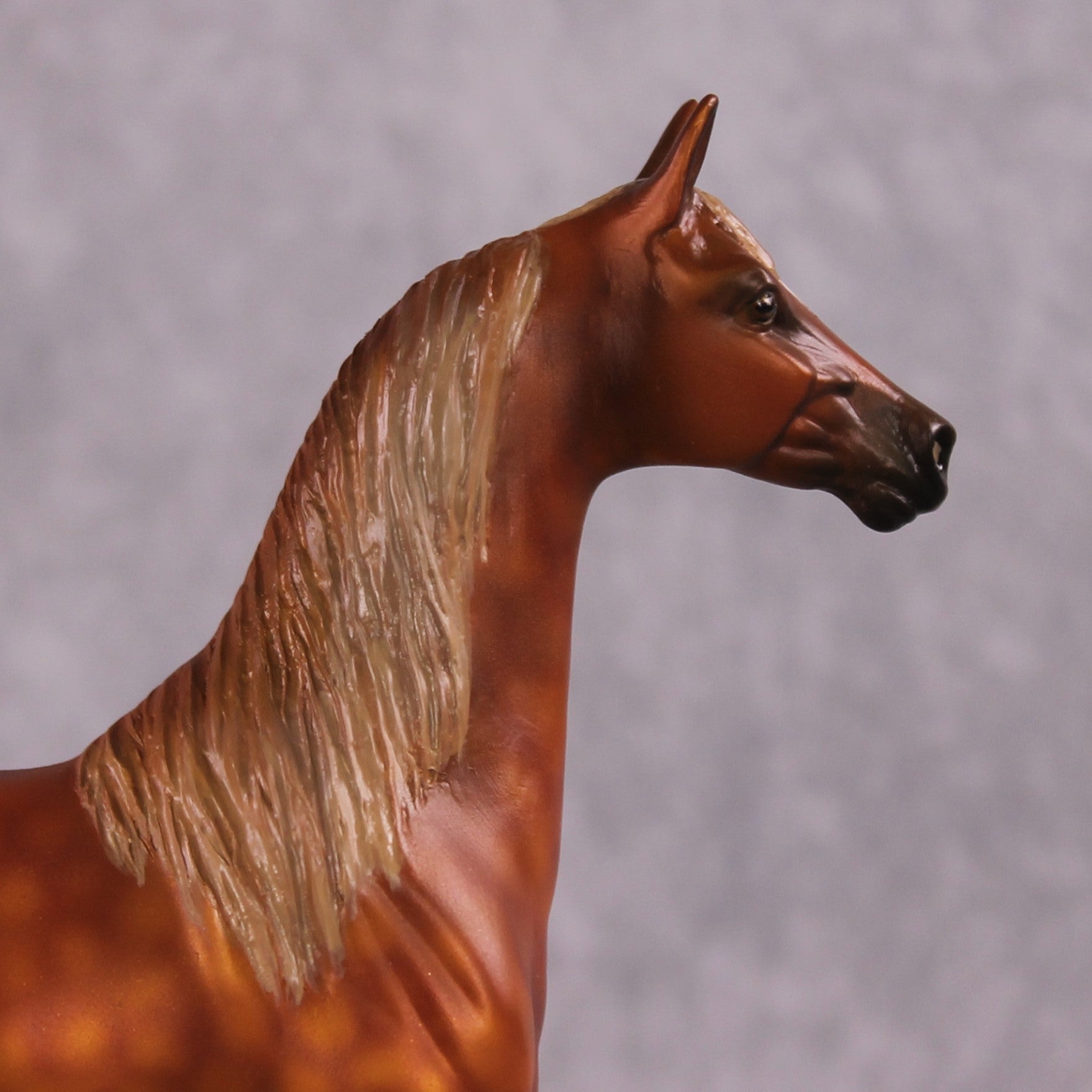 "Midwest Princess" OOAK EFCM Pebble Saddlebred By Kristen Cermele SHCF25 Best Offer 5/27/25