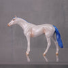 Makulay OOAK Pearl Series - Pearl and Blue Thoroughbred Chip By Jamie Adamson LHS24