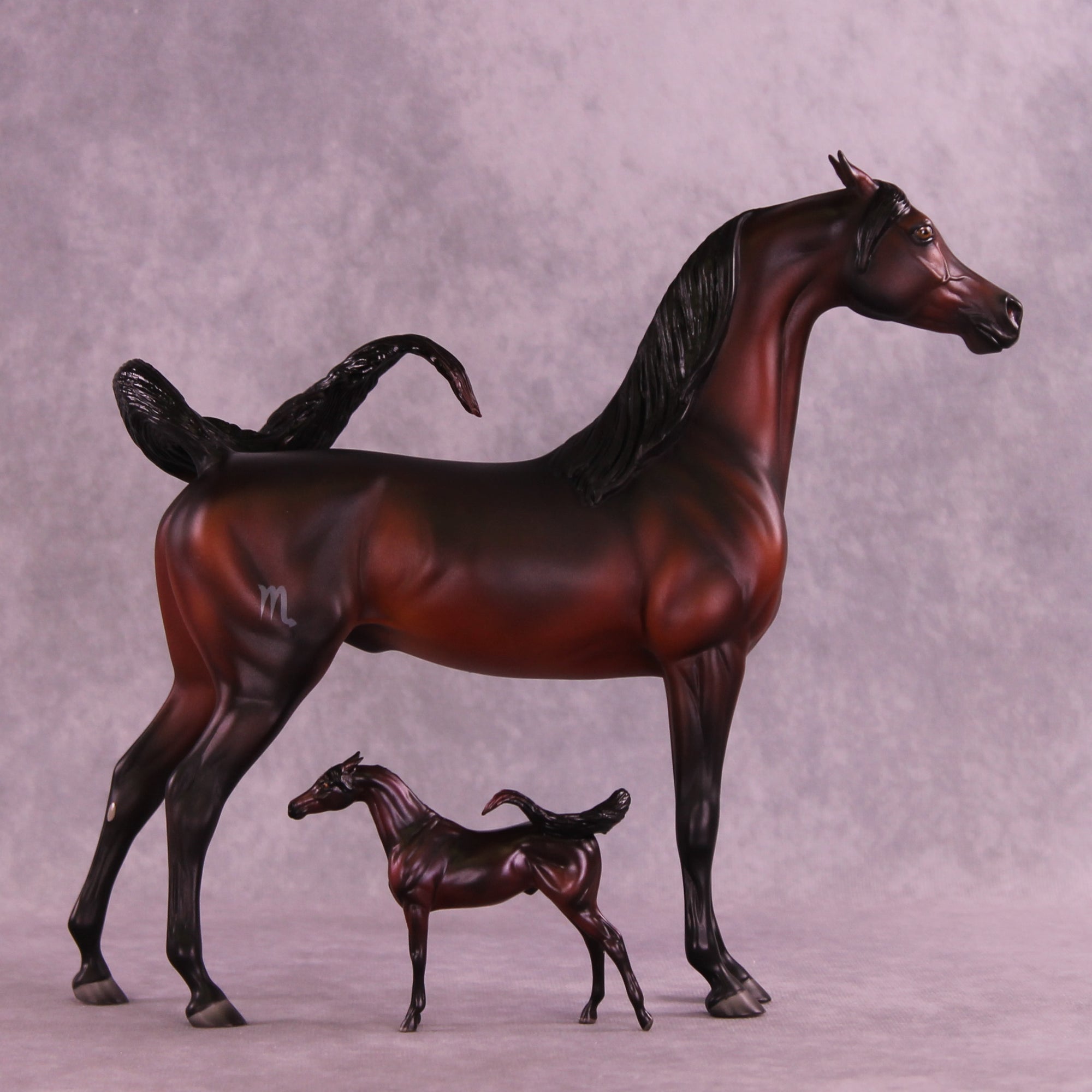 Mini Antares OOAK EFCM Chip Arabian by Ashley Palmer &amp; Melanie Miller SCD26