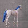 Makulay OOAK Pearl Series - Pearl and Blue Thoroughbred Chip By Jamie Adamson LHS24