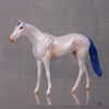 Makulay OOAK Pearl Series - Pearl and Blue Thoroughbred Chip By Jamie Adamson LHS24