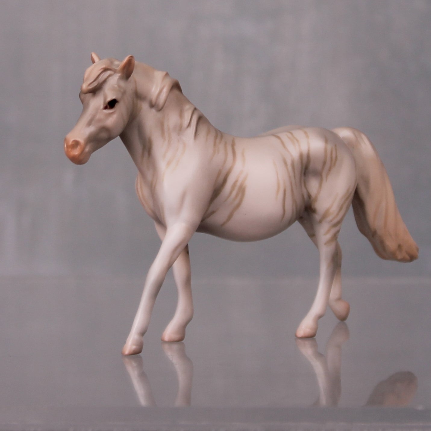 Mary Limited Edition Rat Inspired Series of 15 OOAK Brindle Pony Chip By Jess Hamill LHS24