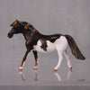 Ellie Limited Edition Rat Inspired Series of 15 OOAK Liver Chestnut Splash Pony Chip By Jamie Adamson LHS24