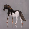 Ellie Limited Edition Rat Inspired Series of 15 OOAK Liver Chestnut Splash Pony Chip By Jamie Adamson LHS24