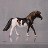 Ellie Limited Edition Rat Inspired Series of 15 OOAK Liver Chestnut Splash Pony Chip By Jamie Adamson LHS24