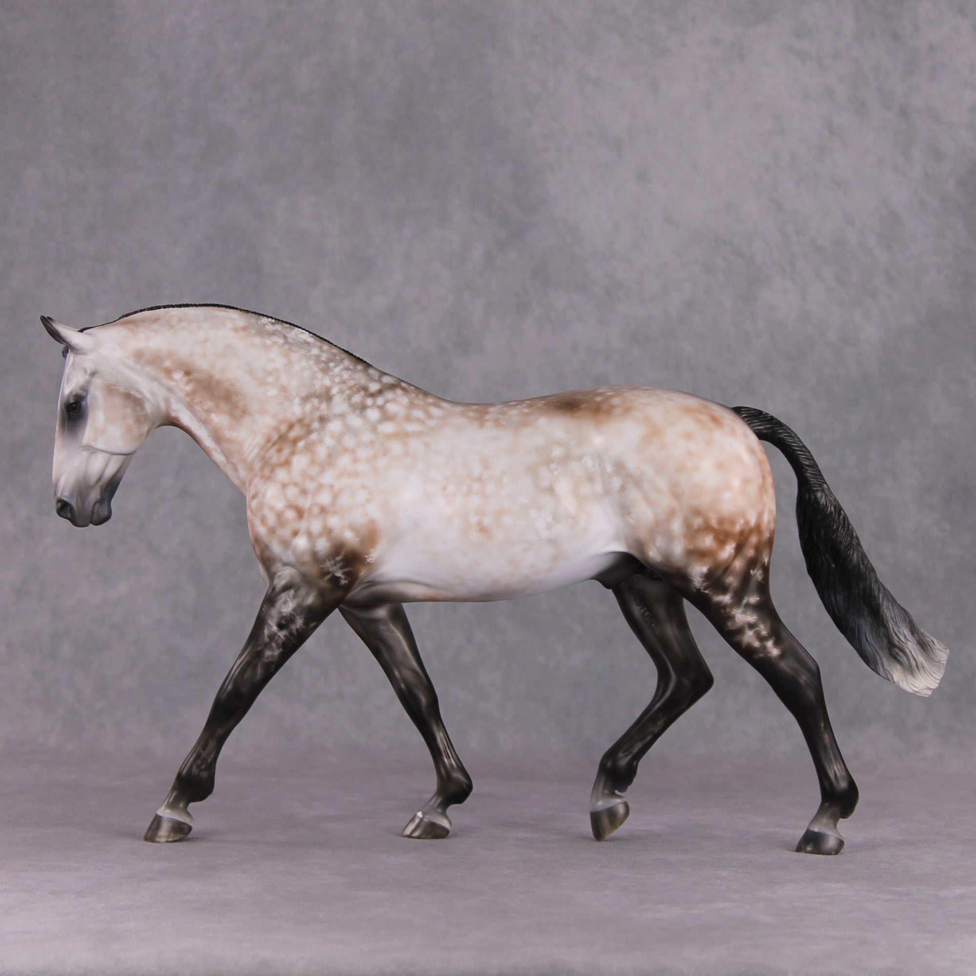 &quot;Bel Grande&quot; OOAK Dappled Rose Grey Irish Draught by Maggie Jenner-Bennett Best Offer 1/21/25