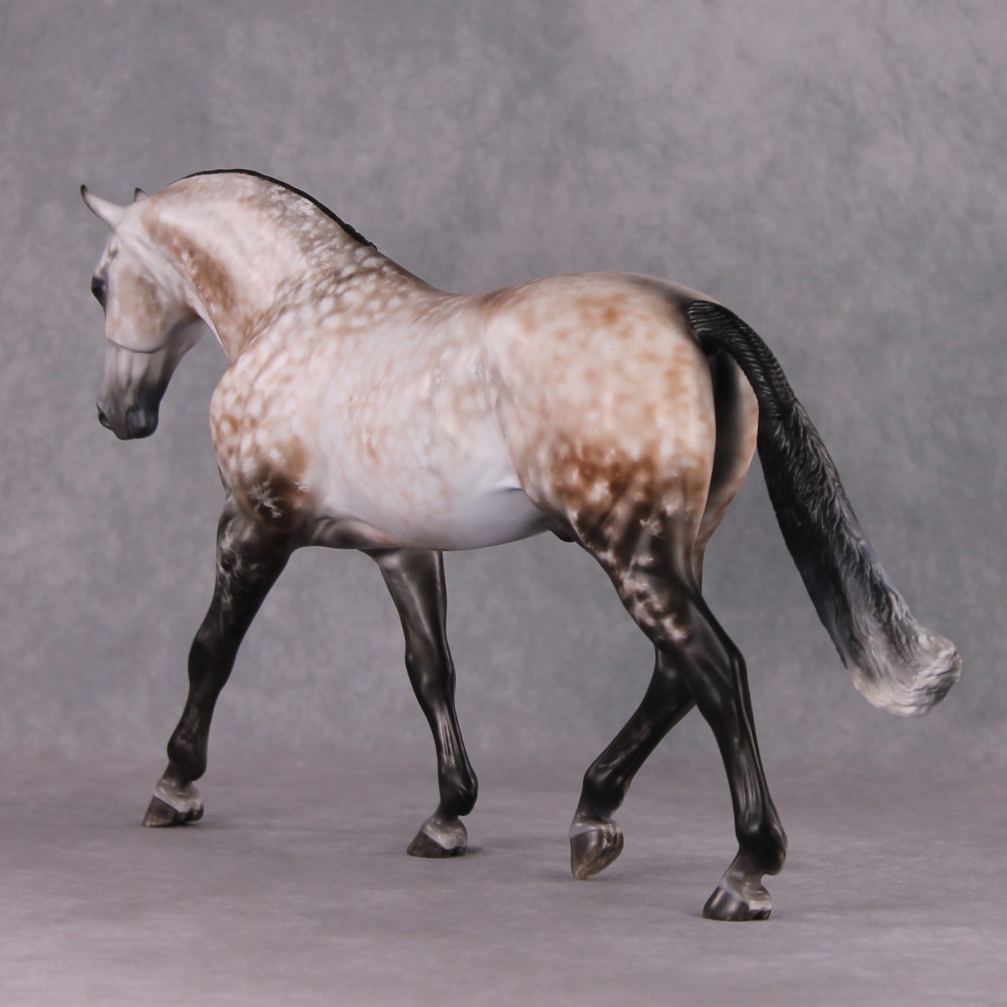 &quot;Bel Grande&quot; OOAK Dappled Rose Grey Irish Draught by Maggie Jenner-Bennett Best Offer 1/21/25