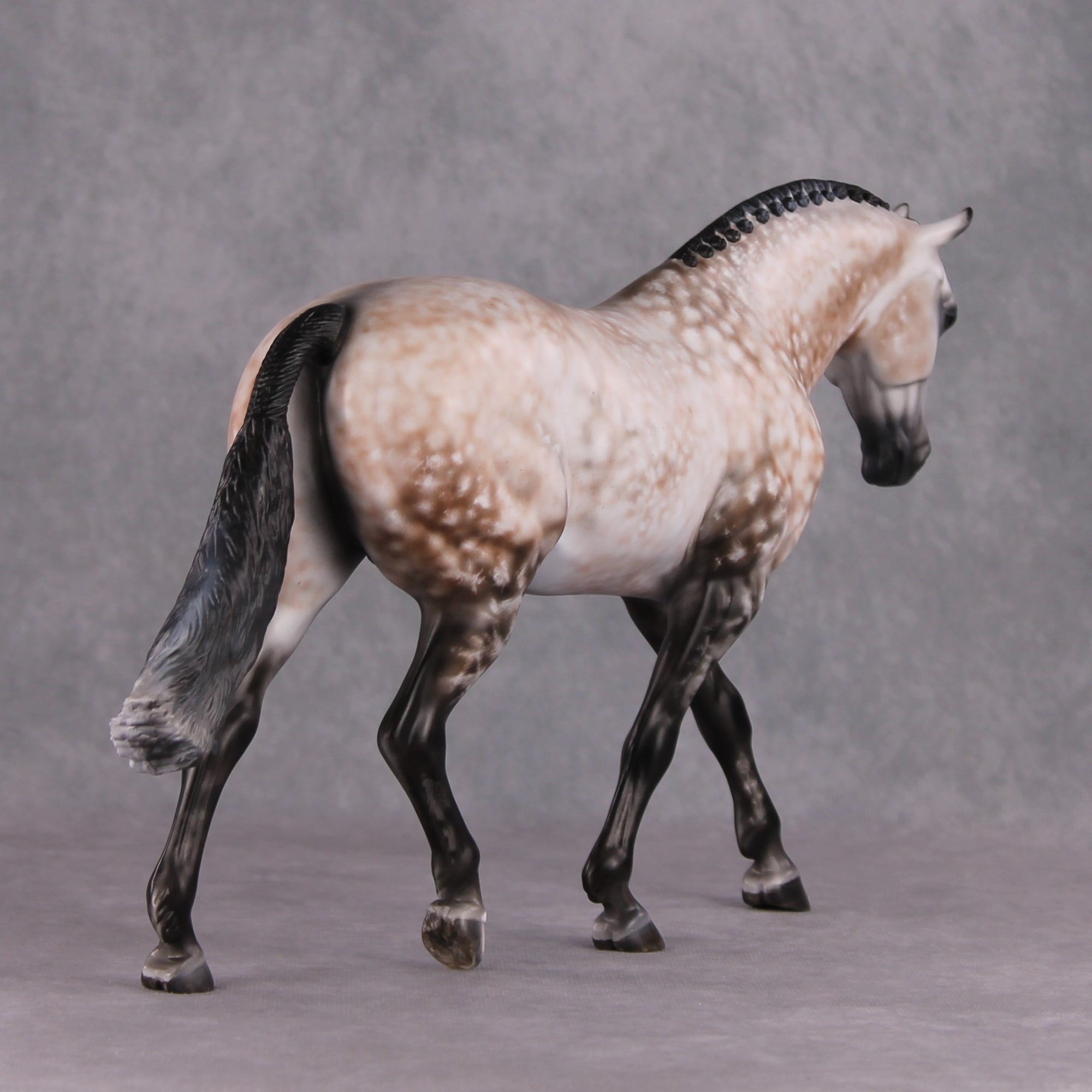 &quot;Bel Grande&quot; OOAK Dappled Rose Grey Irish Draught by Maggie Jenner-Bennett Best Offer 1/21/25