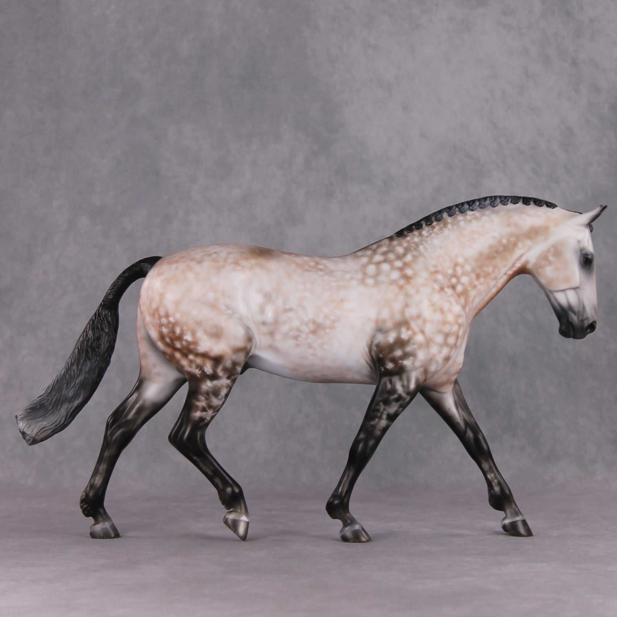 &quot;Bel Grande&quot; OOAK Dappled Rose Grey Irish Draught by Maggie Jenner-Bennett Best Offer 1/21/25
