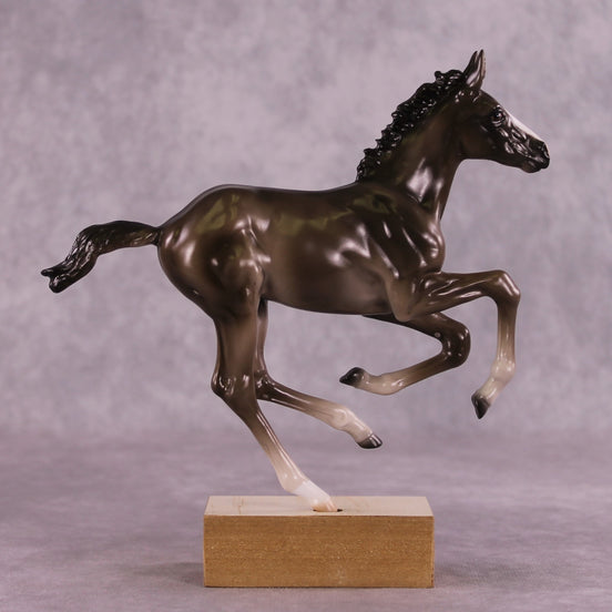 "Rose Effect" OOAK Pimento Foal Blind Bag by Ashley Palmer SHCF25