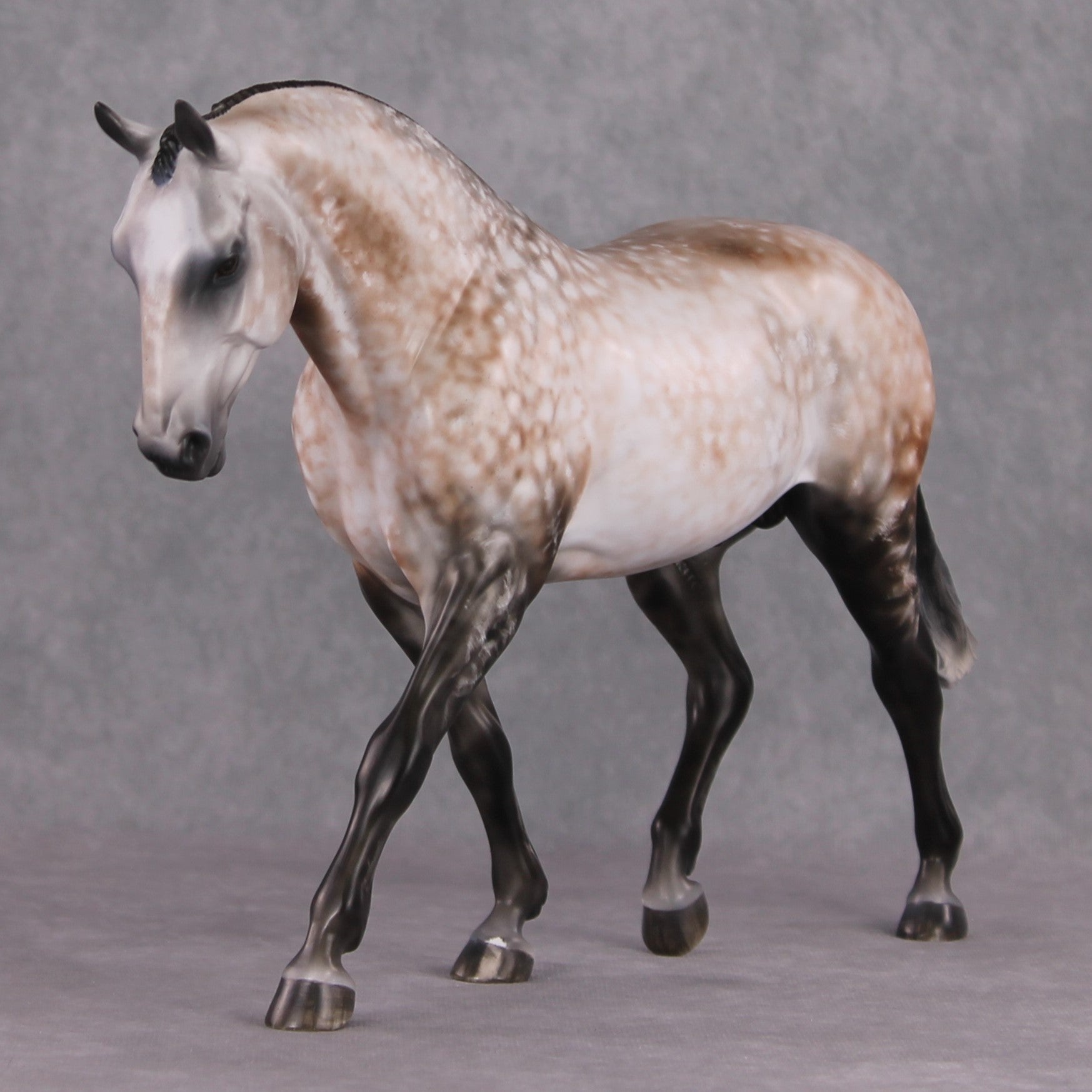 &quot;Bel Grande&quot; OOAK Dappled Rose Grey Irish Draught by Maggie Jenner-Bennett Best Offer 1/21/25