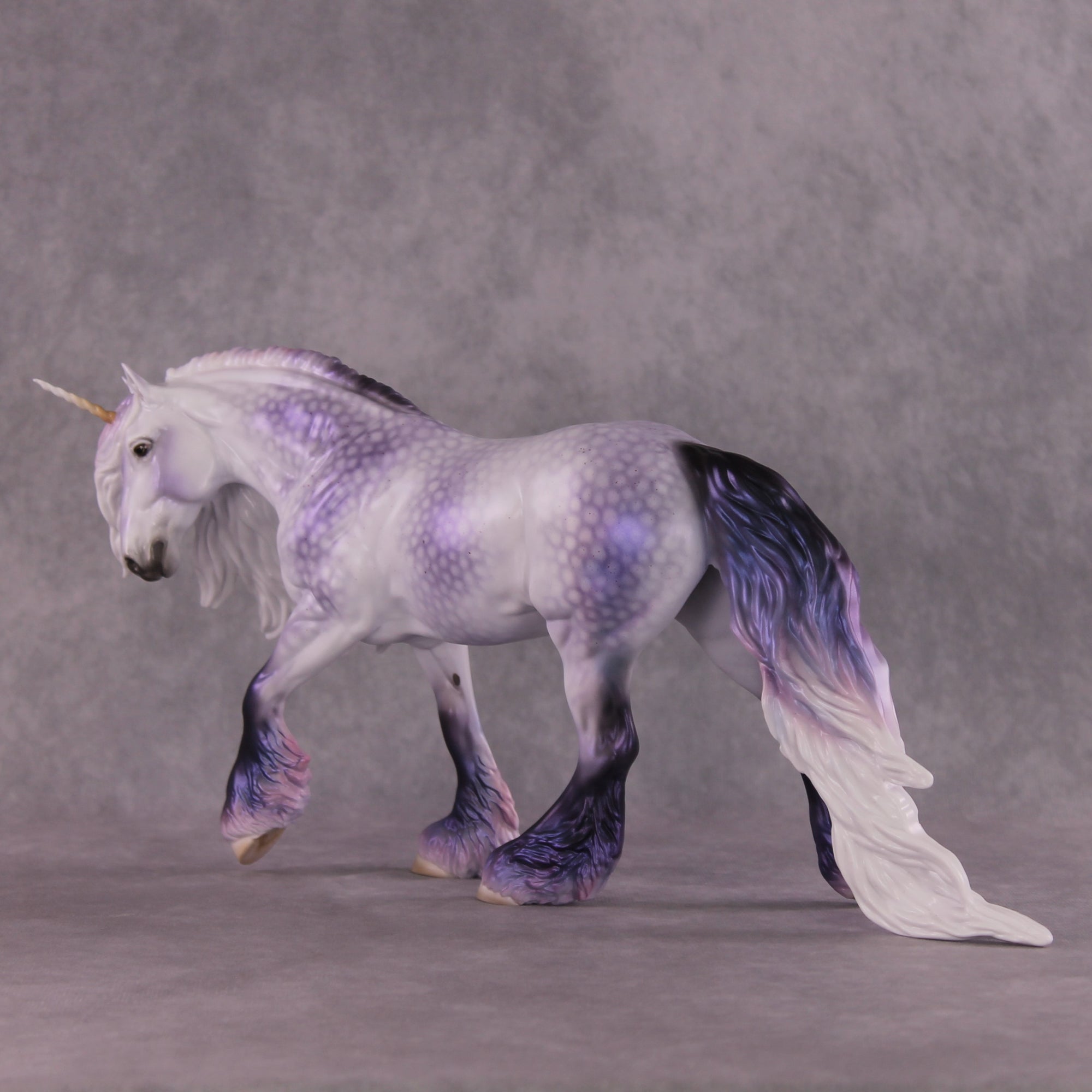 "Magic Lilac" OOAK FCM Irish Cob By Ellen Robbins SHCF25