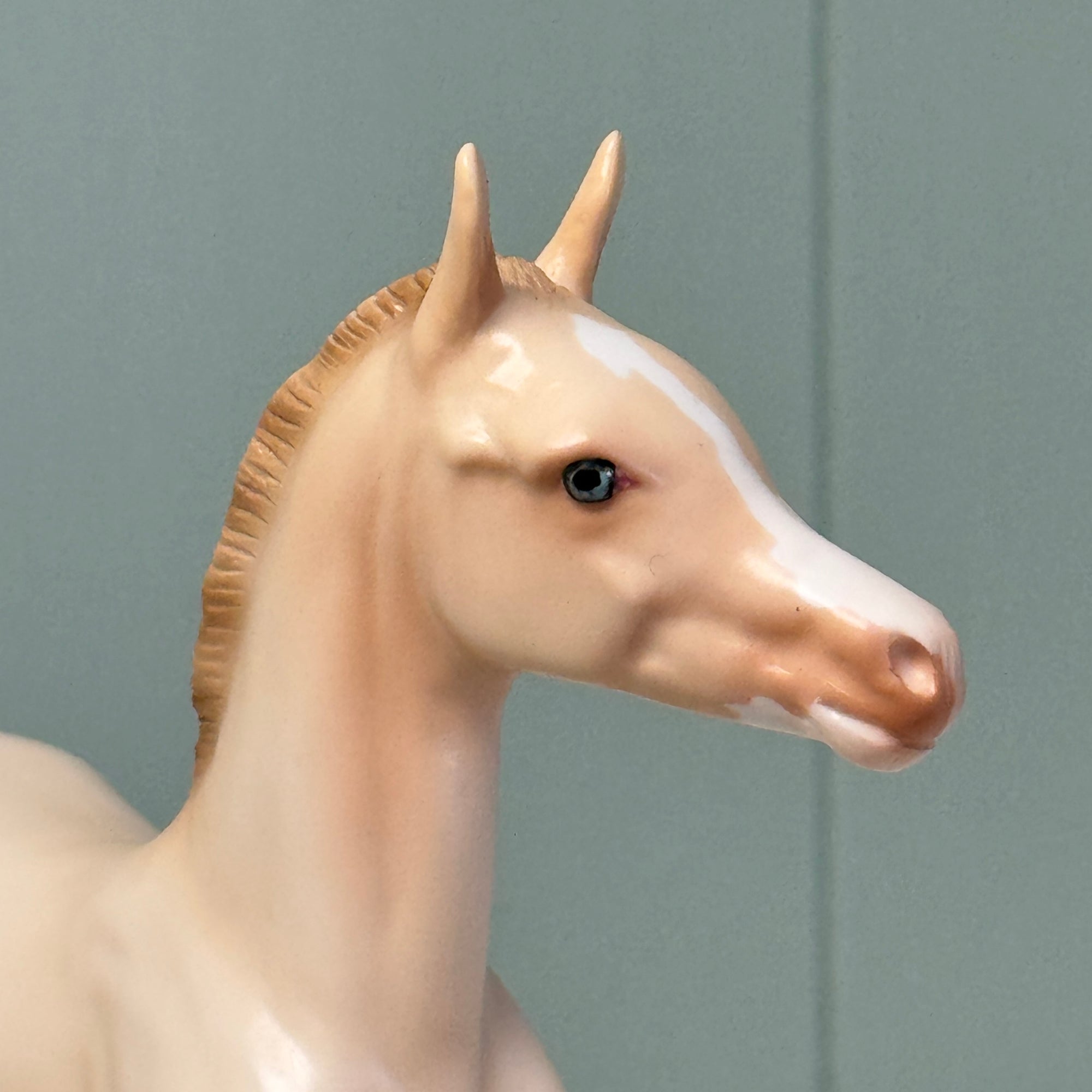 Little Golden Girl OOAK Cremello Arabian Foal By Ashley Palmer EQ24