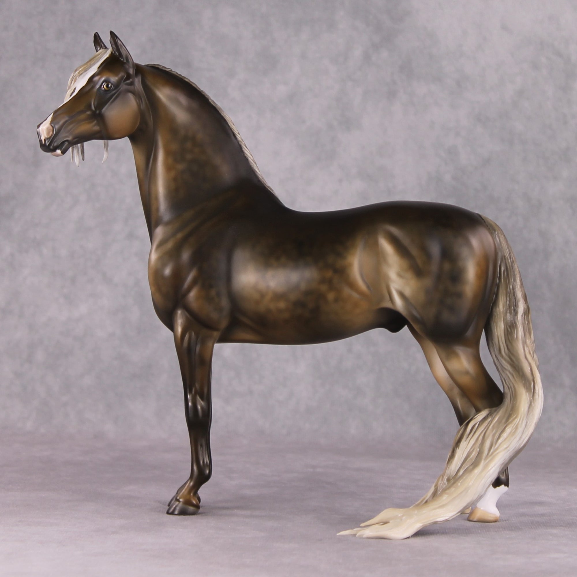 "All Good Things" OOAK Dappled Silver Morgan by Julie Keim &amp; Mona Best Offer 1/21/25