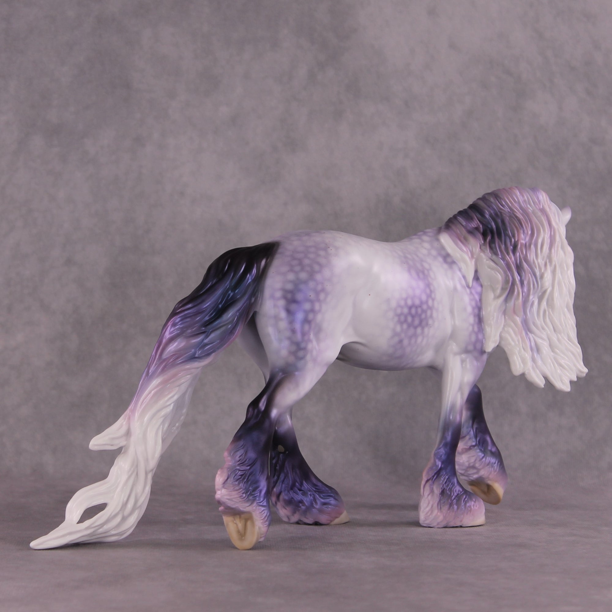 "Magic Lilac" OOAK FCM Irish Cob By Ellen Robbins SHCF25