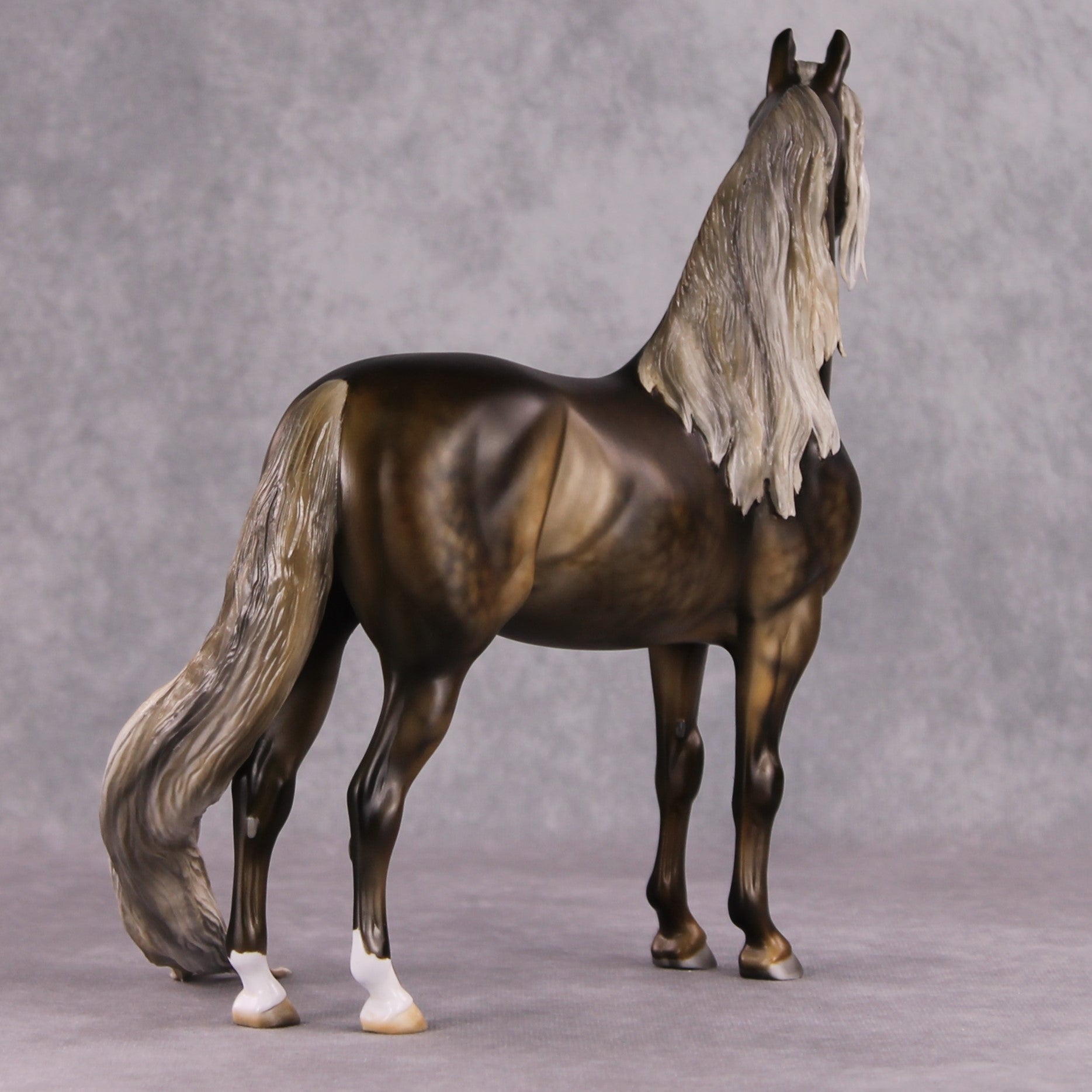 "All Good Things" OOAK Dappled Silver Morgan by Julie Keim &amp; Mona Best Offer 1/21/25