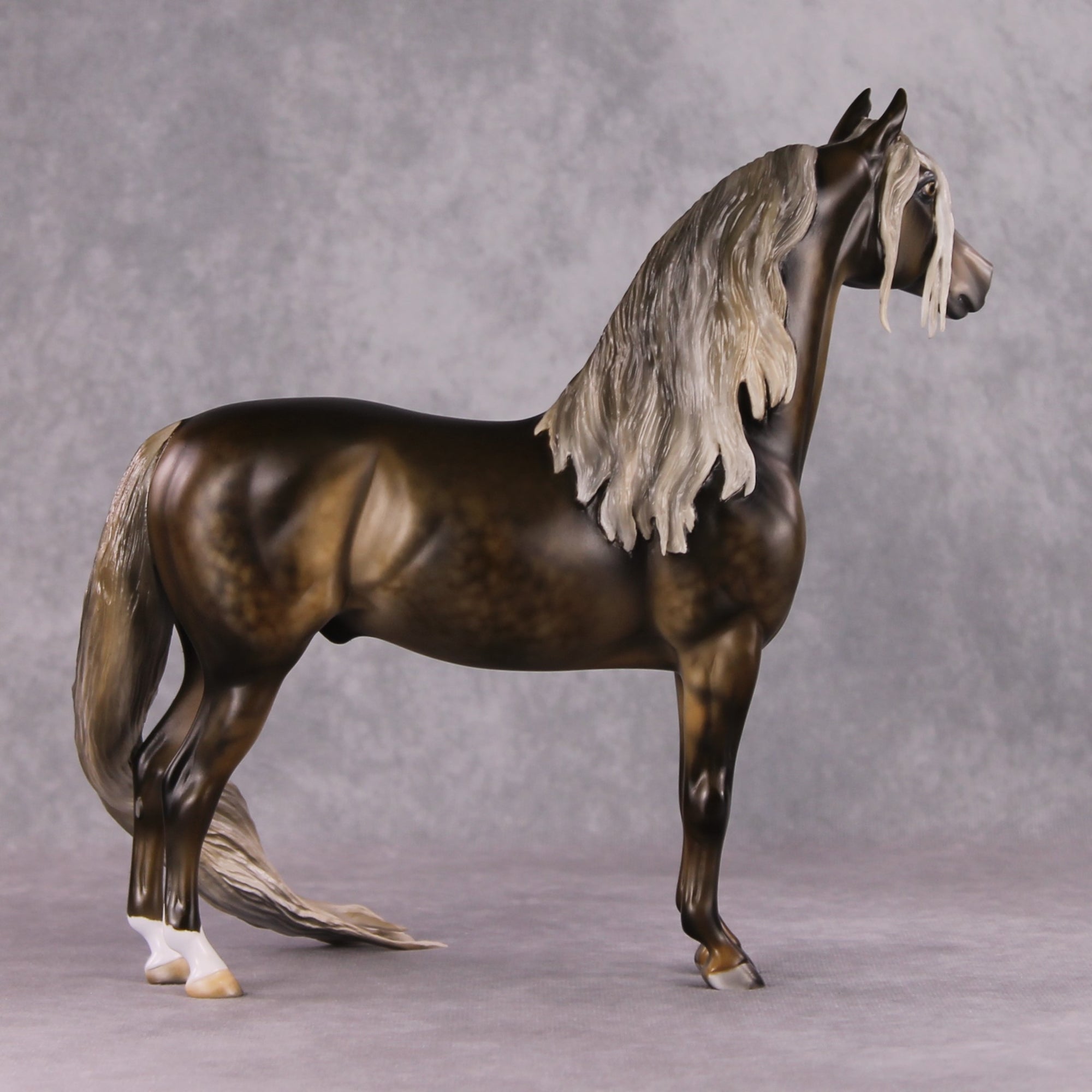 "All Good Things" OOAK Dappled Silver Morgan by Julie Keim &amp; Mona Best Offer 1/21/25