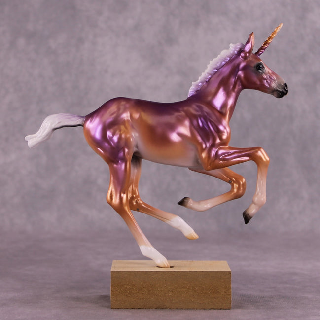 "Calling the Dawn" OOAK Pimento Foal Blind Bag by Ashley Palmer SHCF25
