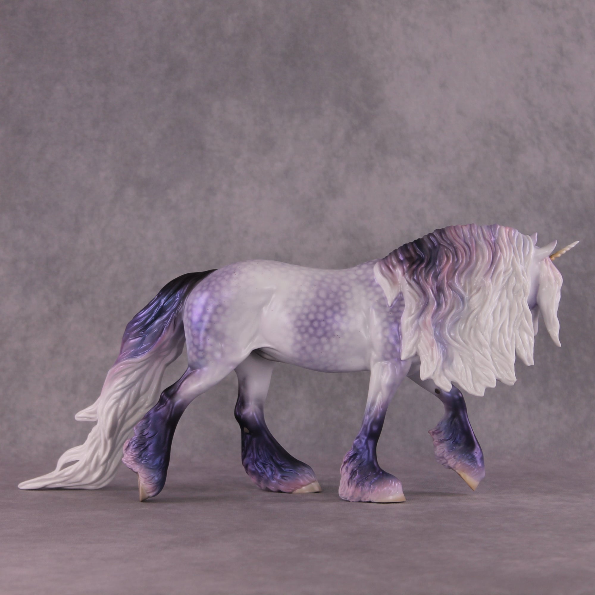 "Magic Lilac" OOAK FCM Irish Cob By Ellen Robbins SHCF25