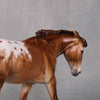 Not Today OOAK Custom Chestnut Appaloosa Pebble Mule By Ellen Robbins BEST OFFERS LHS24