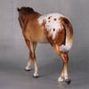 Not Today OOAK Custom Chestnut Appaloosa Pebble Mule By Ellen Robbins BEST OFFERS LHS24