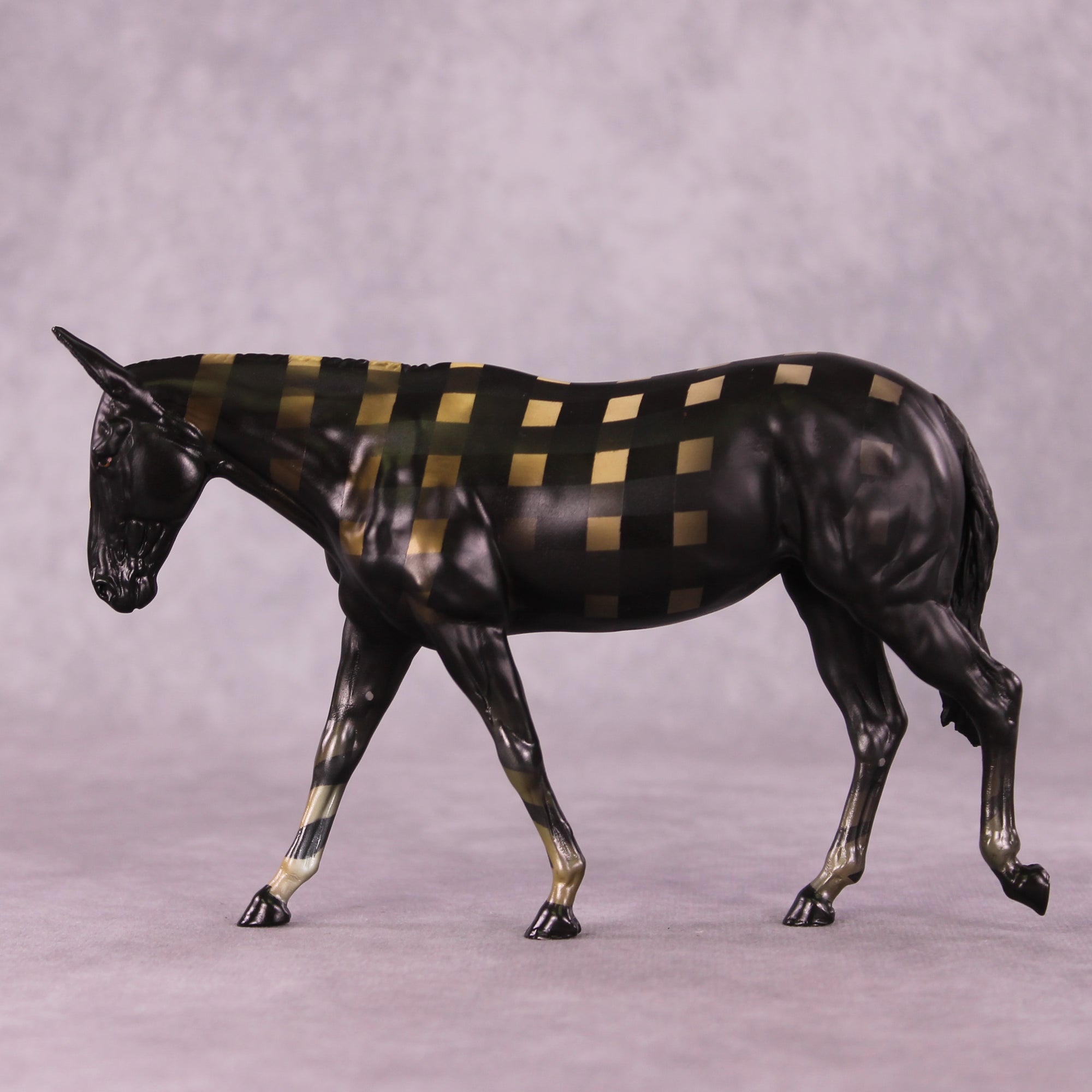 Check It Out OOAK Pebble Mule by Kike (Enrique) Duarte LHS25