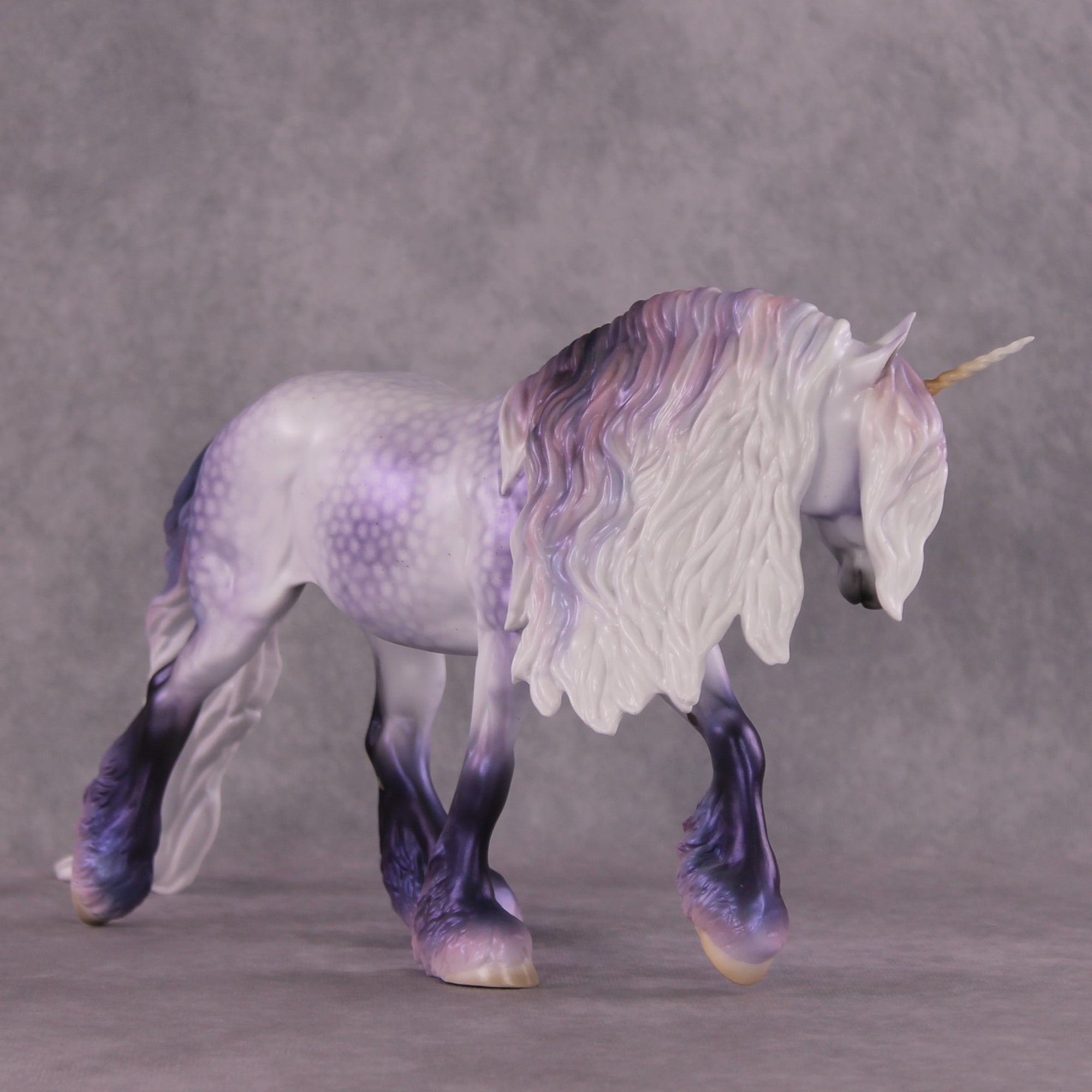 "Magic Lilac" OOAK FCM Irish Cob By Ellen Robbins SHCF25