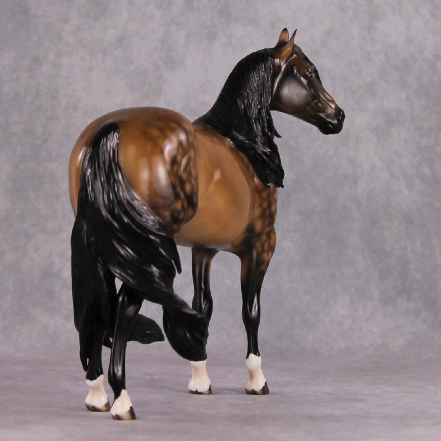 "Desatoya Dream" OOAK Dappled Buckskin ISH by Maggie Jenner-Bennett &amp; Mona Best Offer 1/21/25