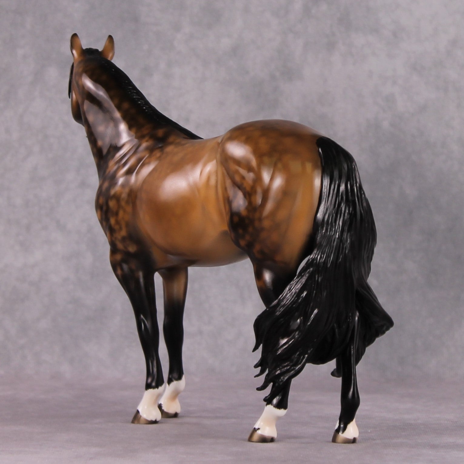 "Desatoya Dream" OOAK Dappled Buckskin ISH by Maggie Jenner-Bennett &amp; Mona Best Offer 1/21/25