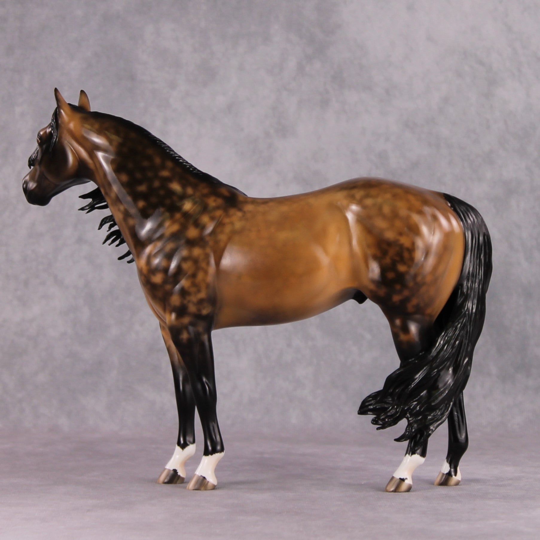 "Desatoya Dream" OOAK Dappled Buckskin ISH by Maggie Jenner-Bennett &amp; Mona Best Offer 1/21/25