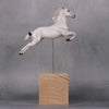 Capriole OOAK Custom Rearing Pebble On Base Dappled Fleabitten Grey Lipizzaner By Jess Hamill BEST OFFERS LHS24