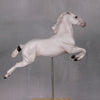 Capriole OOAK Custom Rearing Pebble On Base Dappled Fleabitten Grey Lipizzaner By Jess Hamill BEST OFFERS LHS24