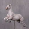 Capriole OOAK Custom Rearing Pebble On Base Dappled Fleabitten Grey Lipizzaner By Jess Hamill BEST OFFERS LHS24