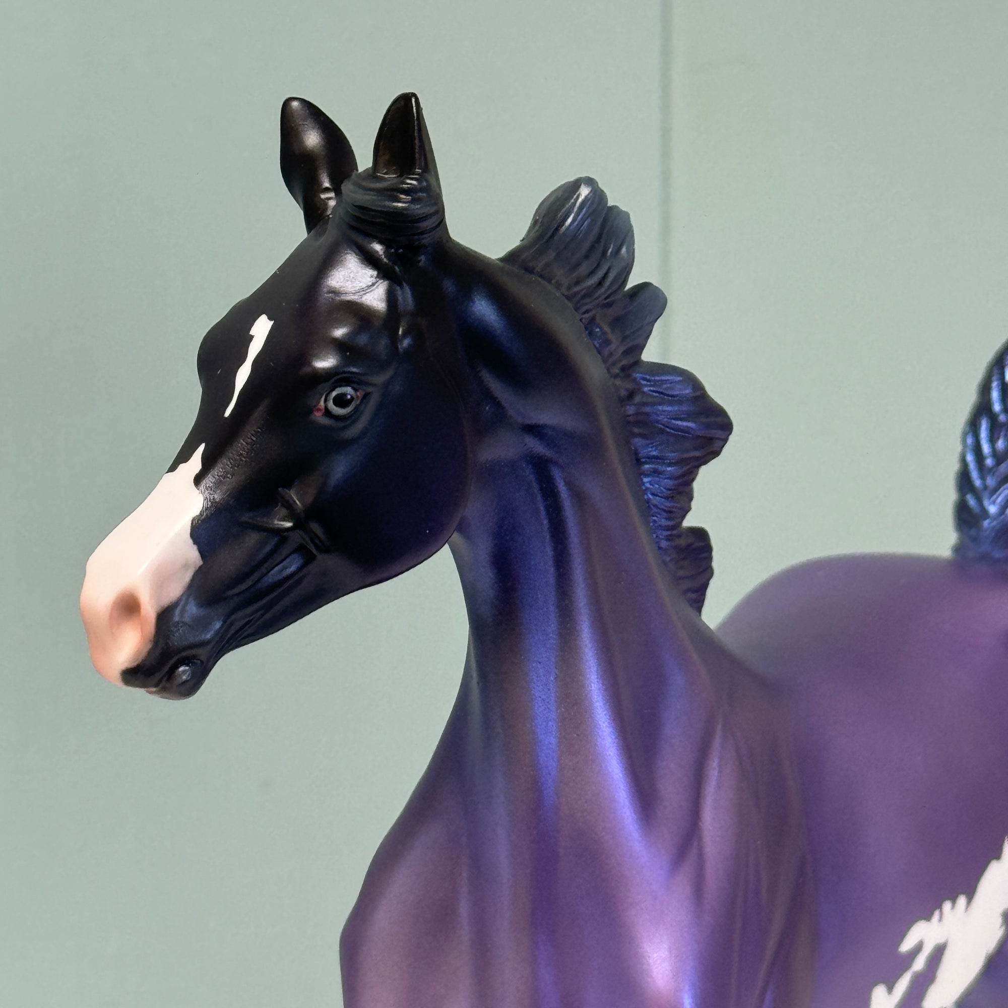 Minikin OOAK Deco Purple Pinto Yearling By Jess Hamill EQ24