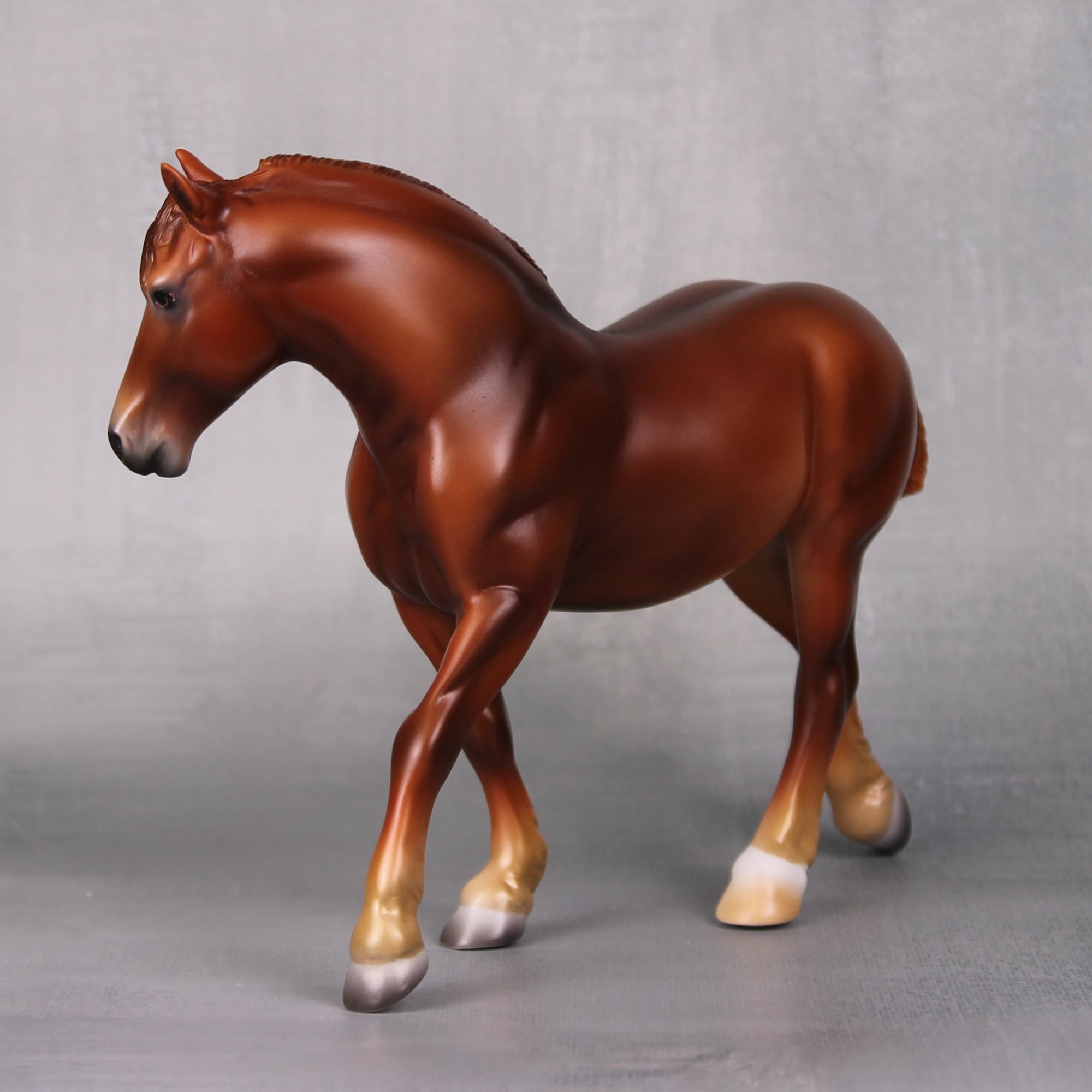 Candied Apple OOAK Custom Chestnut Pebble Draft By Ashley Palmer BEST OFFERS LHS24