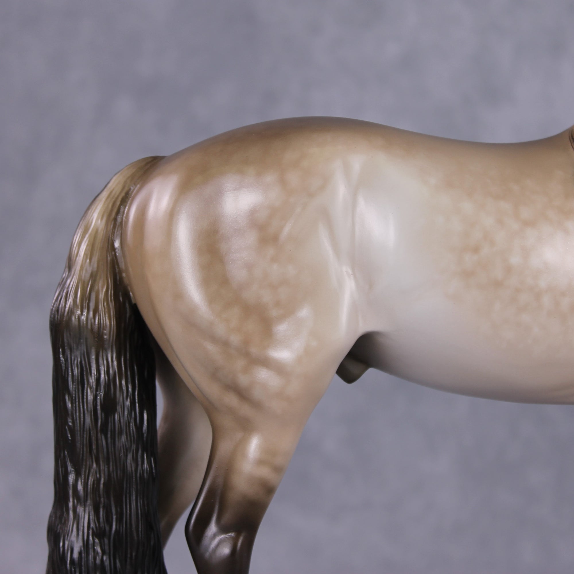 "Lustre" OOAK Dappled Dun Andalusian Stallion By Sheryl Leisure &amp; Mona Best Offer 1/21/25